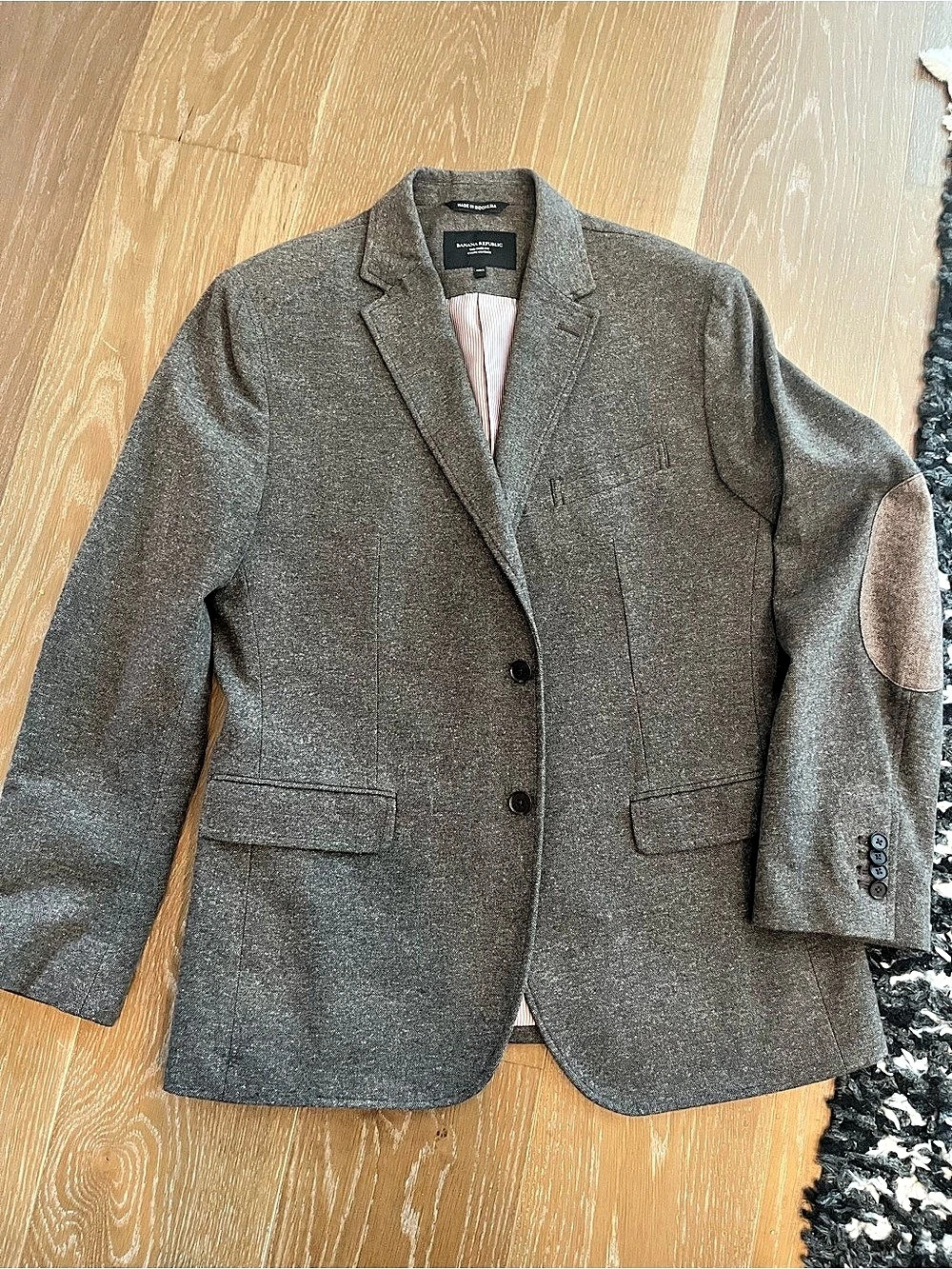 Banana Republic Men's Gray Blazer Size 42R/S